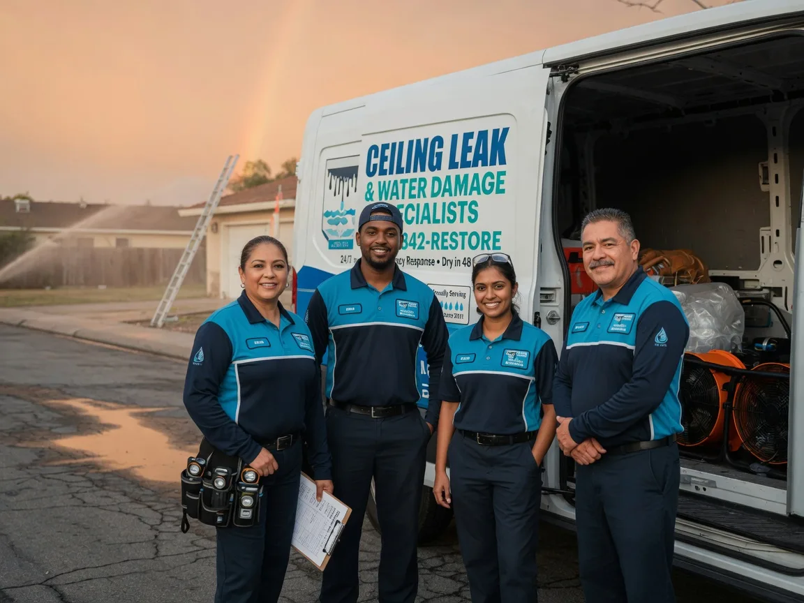 Ceiling Leak Cleanup company in Letts, IA