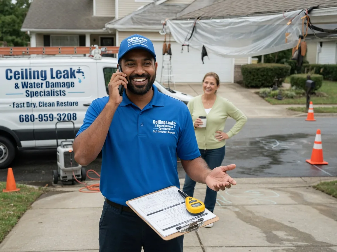 Ceiling Leak Cleanup Letts, IA FAQs